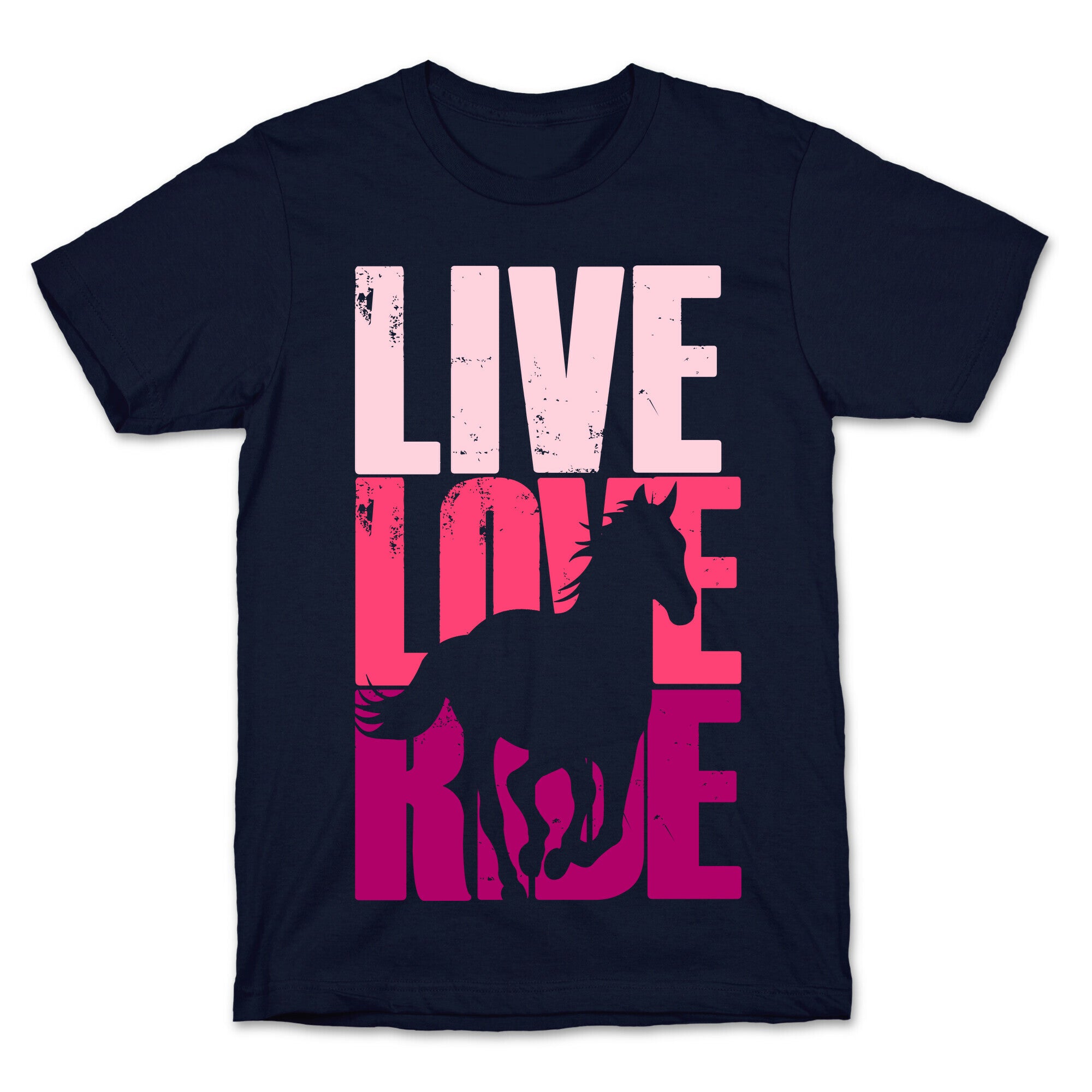 Live, Love, Ride (Horse) T-Shirt